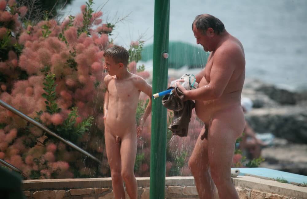 Naturist Shower Profiles pics - The idea of self-acceptance and self-respect is important among naturists