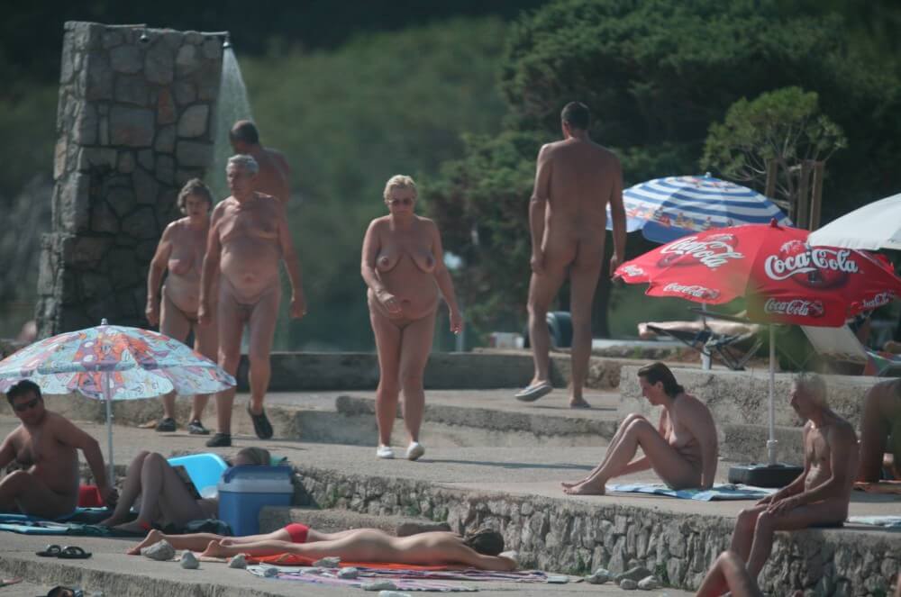 Cove Pyramid Shower Top pics - Where nudism is commonplace