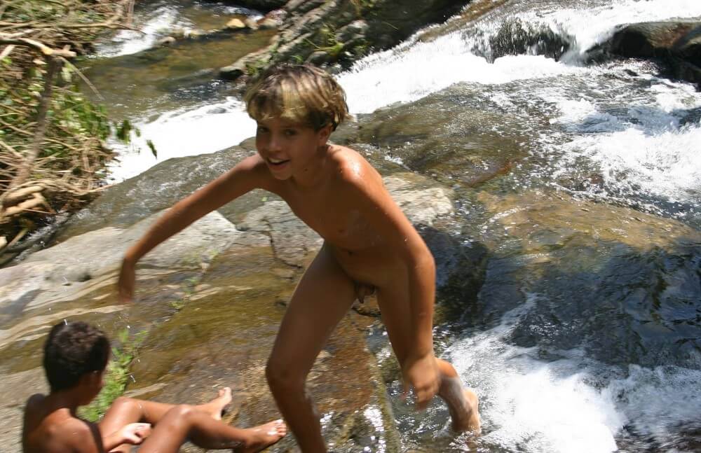 Brazilian Cliff Slide pics - People in a State of Complete Nudity