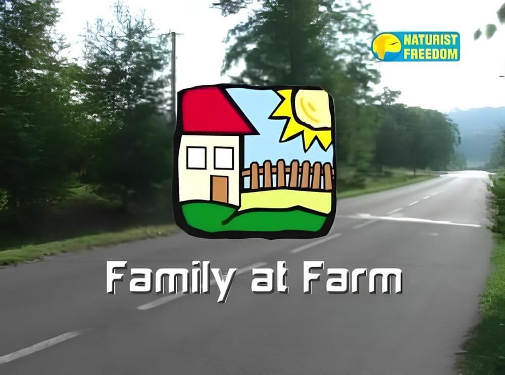 Naturist Freedom: Family at Farm - Naturism teaches respect and love for the natural world