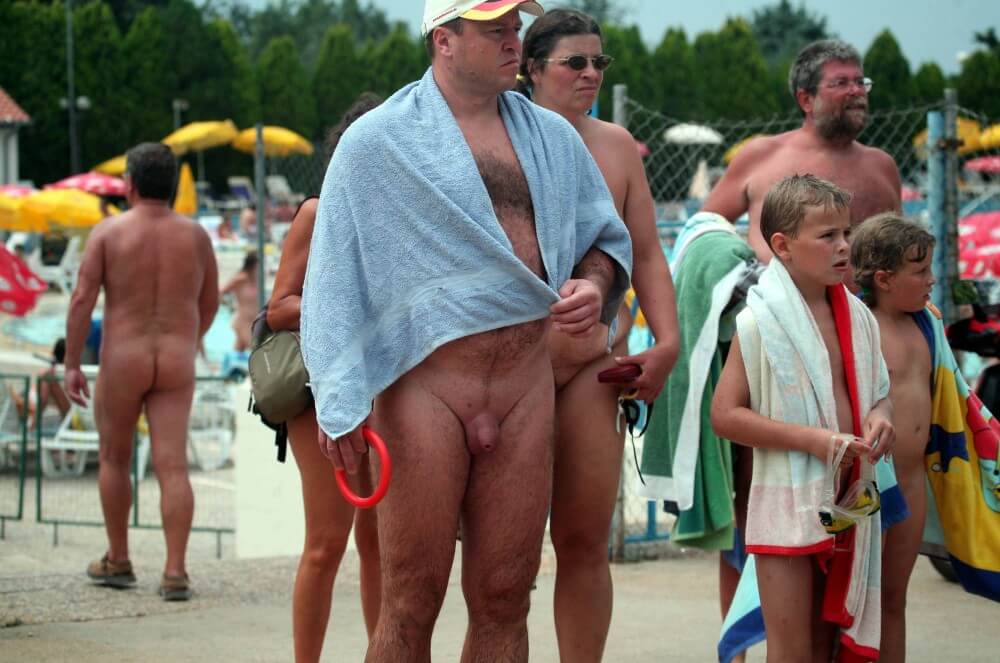 Naturist Pool Resort Exits photos - Nudity is an integral part of life in nature