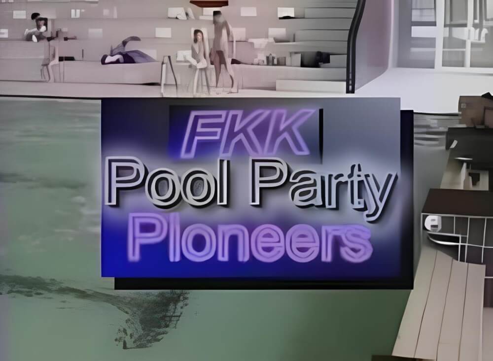 Pool Party Pioneers video - Nudists relax beautifully—a sight to behold