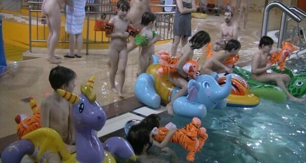 Indoor water runners 1 Full HD video - Naturism as a Way to Connect with Nature