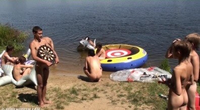 Nude and hot summer day video - Nudists value harmony and tranquility