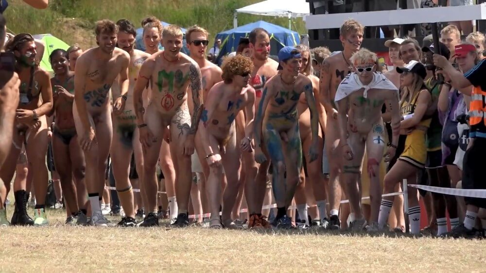 Roskilde Festival Full HD video - Admission Permitted Only in the Nude