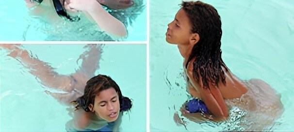 Brazil naturism gallery, Tropic Pool Sunbath 2 - Nudity as a natural part of human existence