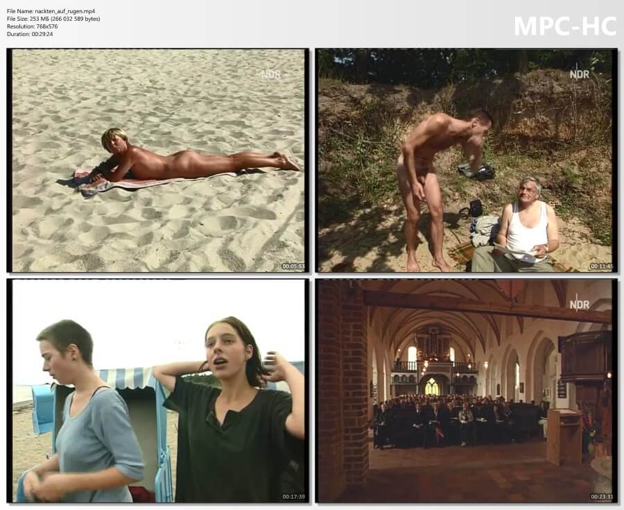 Nudist movie die nackten auf rugen HD - Nudism brings joy to life