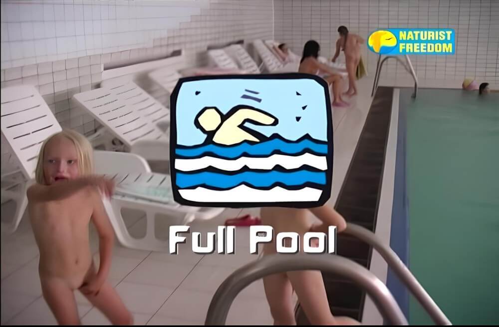 Naturist Freedom: Full Pool - Nudism helps to overcome shyness and insecurities