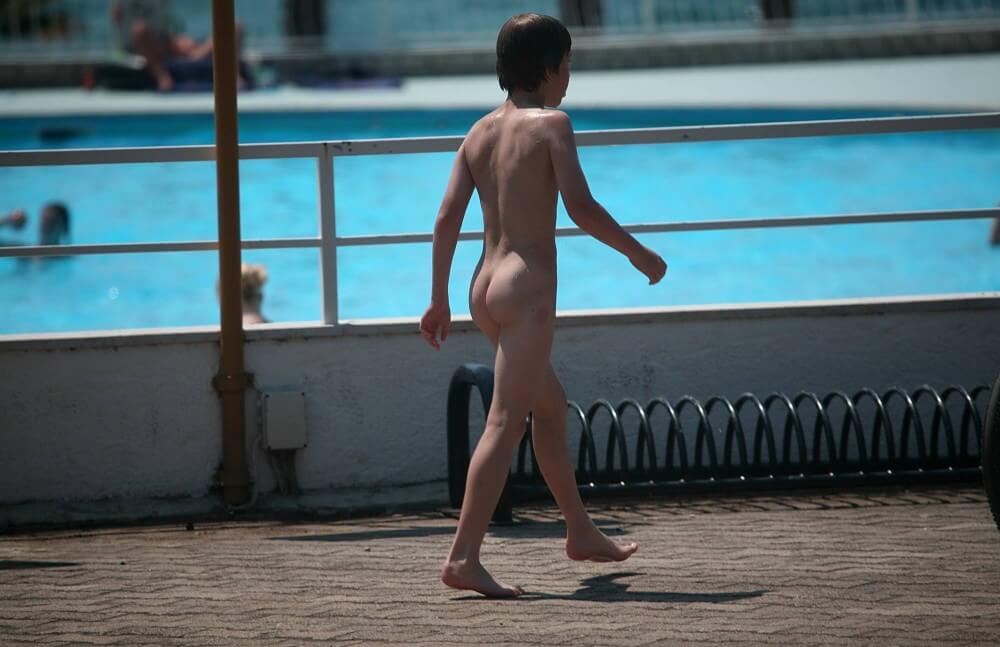 Grassy Patio Nature Hike - Nudism is a philosophy based on respect and trust