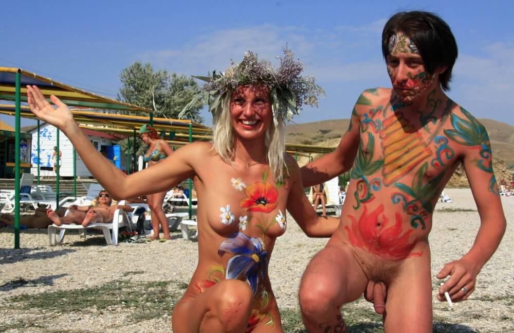 Sand Beach Goddess Two pics - Unrestricted freedom as the core value of nudism