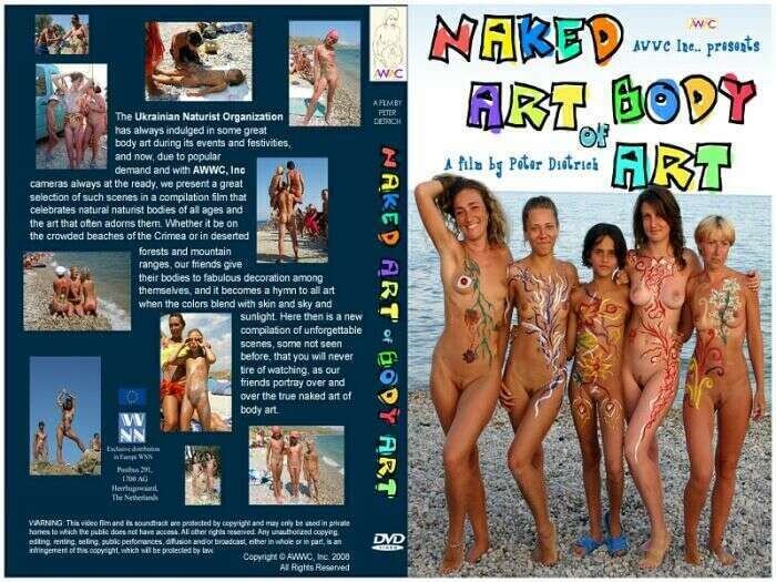 Enature, AWWC – Naked Art Of Body Art - Naturists live in harmony with nature