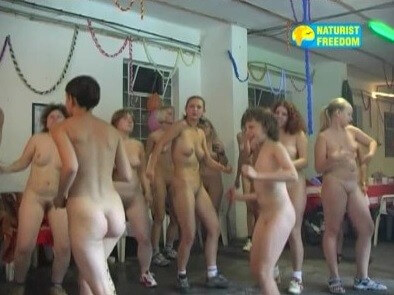 Naturist Freedom: Discotheque in a Cellar - Happiness is achieved by embracing naturism and nudism in ones life