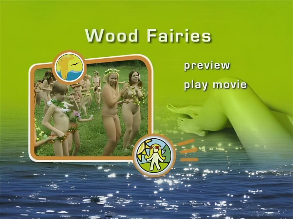 Naturist Freedom: Wood fairies - Nature is considered the bodys natural clothing