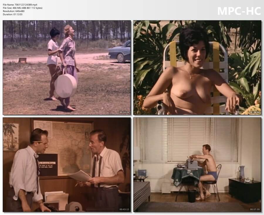 Diary of a nudist (1961) film HD - Being oneself and accepting ones body as core principles of naturism and nudism