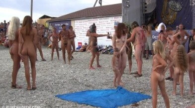 Cool Day At The Beach Full HD video - Nudism is permitted throughout the entire territory