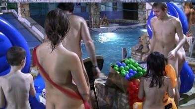 Splashing Water Zone 1 - Many beautiful people without clothes