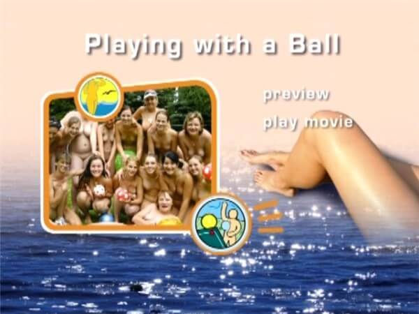 Naturist Freedom: Playing with a ball - Nudism helps overcome prejudices and fears