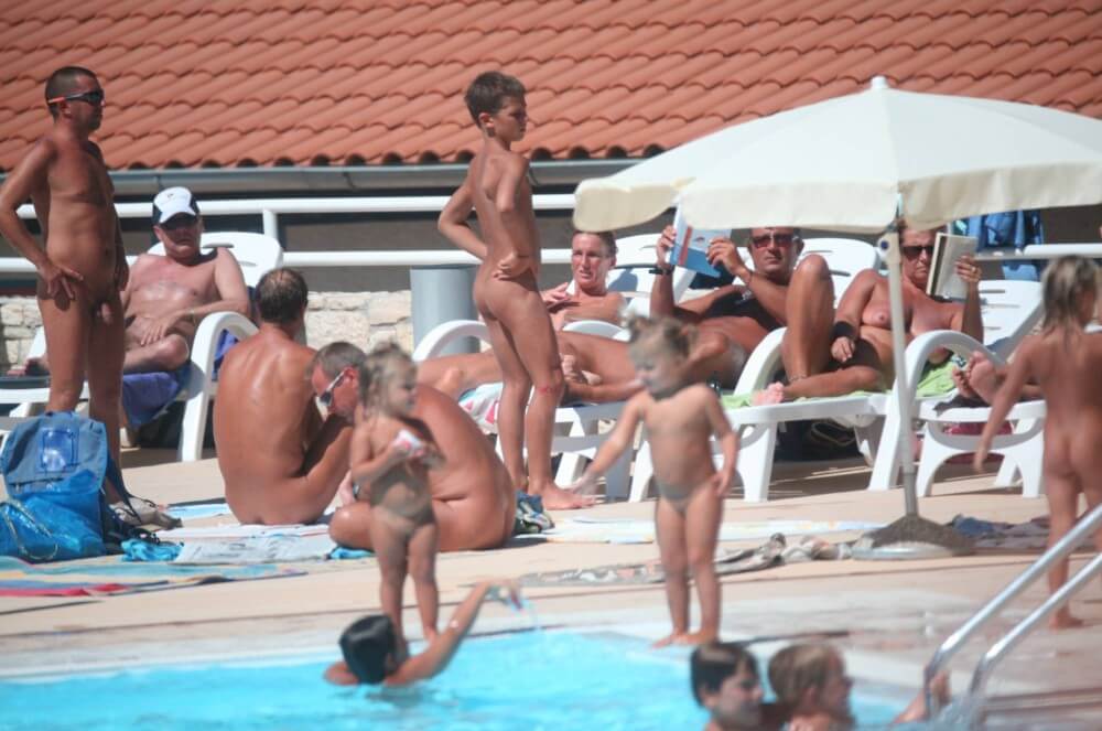 Pool Camping Sides gallery - Nudity is seen as a natural part of life among nudists