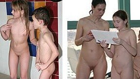 In the pool photos - People find in this a way to understand that the naked body is part of nature and its beauty