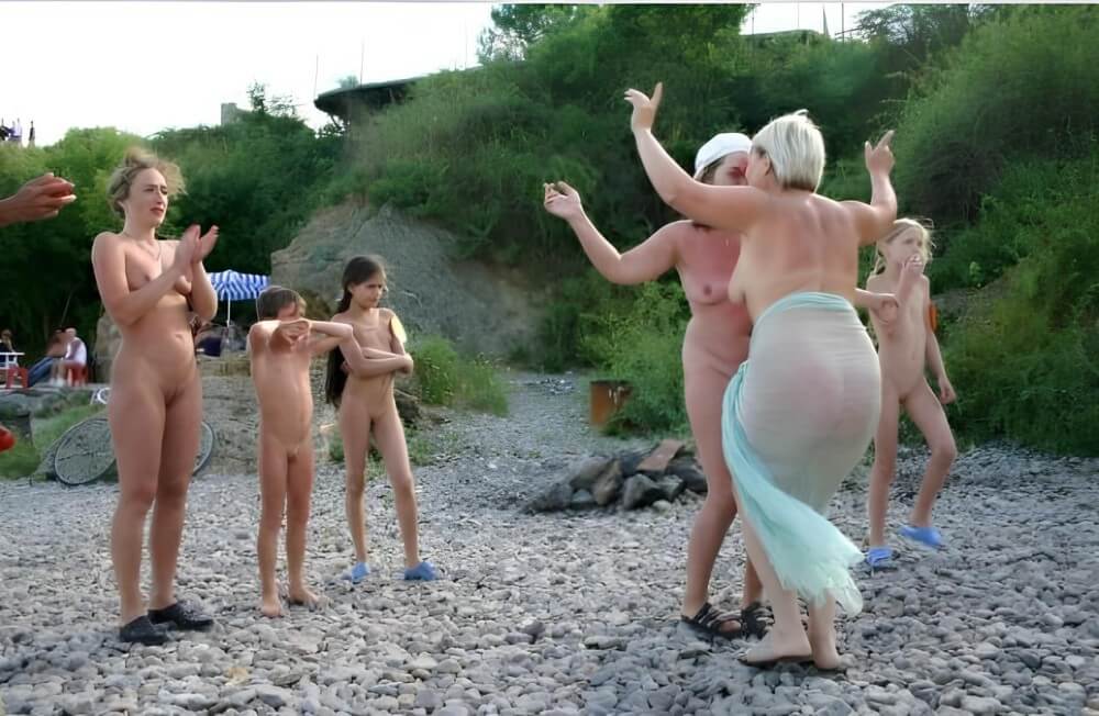 Dances on a beach pics - Participation in nudism contributes to personal growth