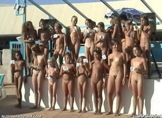 Junior Miss Pageant France video 2 - Down with Shame—Become a Nudist