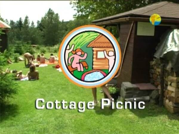Naturist Freedom: Cottage Picnic DVD - Many naturists are members of Green parties or various environmental movements