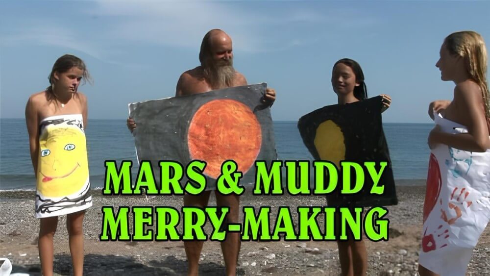 Enature - Mars and Muddy Merry-Making - The concept of being without clothes