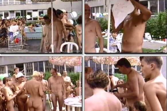 Family album - Naturists live in harmony and tranquility