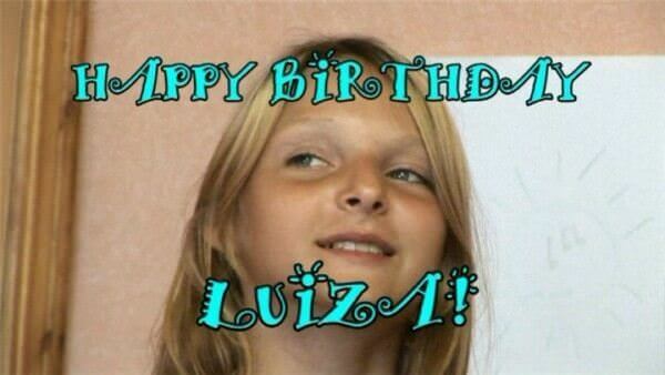 Enature - Happy Birthday Luiza - Nature is the best home for a naturist