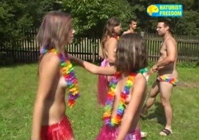 Naturist Freedom: European Hawaii - Beautiful family nudism