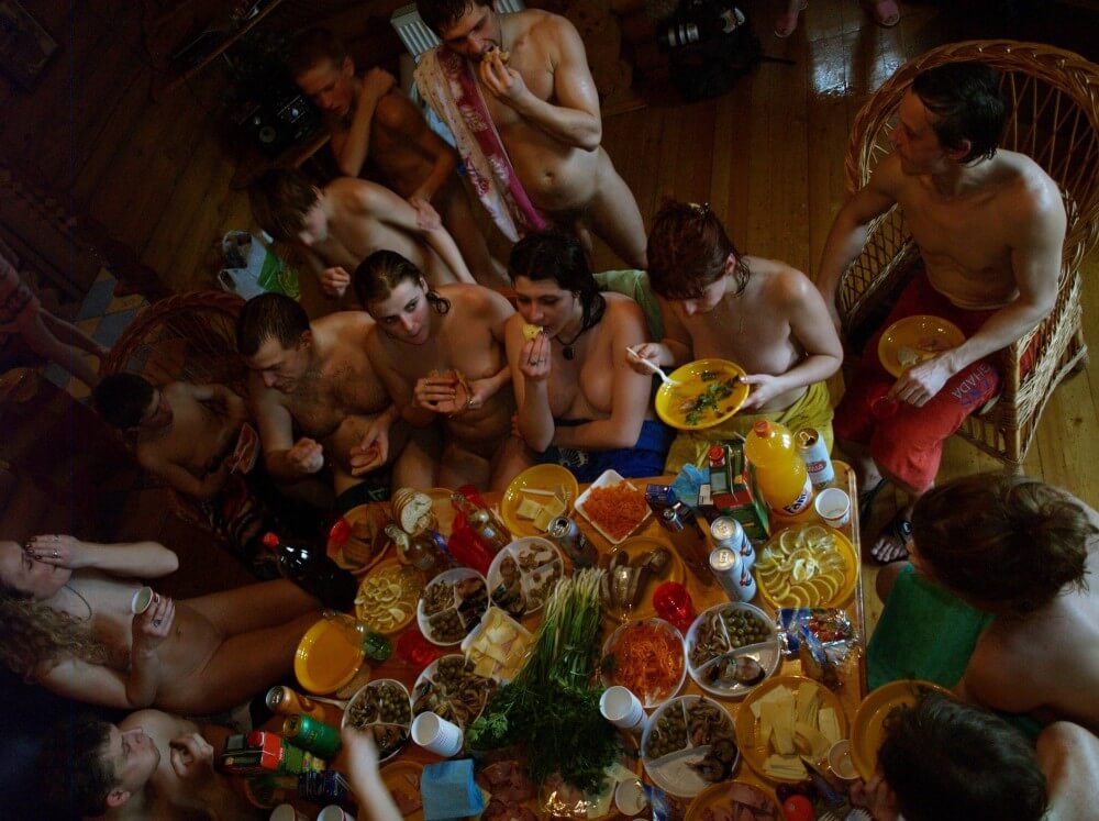 Family Valentines Dinning pics - Freedom and harmony in the practice of nudism and the naturist movement