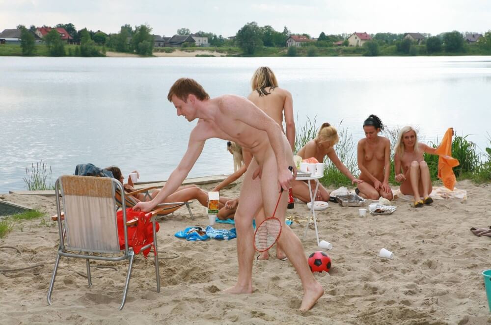 Lakeside Outdoor Activity photos - Complete Natural Nudity