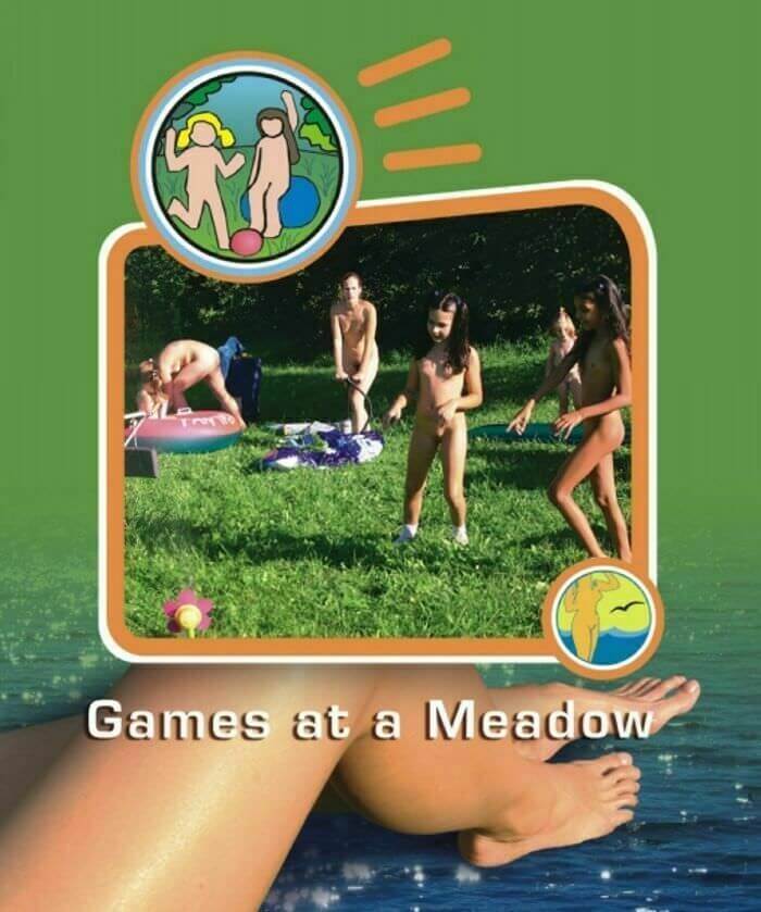 Naturist Freedom: Games at a Meadow - The culture of nudism promotes tolerance and mutual understanding