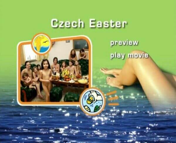Naturist Freedom: Czech Easter DVD - Naturists love nature and the environment