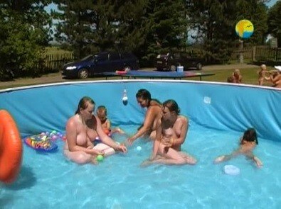 Naturist Freedom: Merry Pool upd - Self-confidence helps naturists achieve their goals