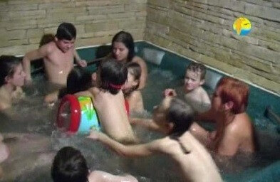 Naturist Freedom: The Horal Whirlpool - People come together in unity with nature to take off their clothes