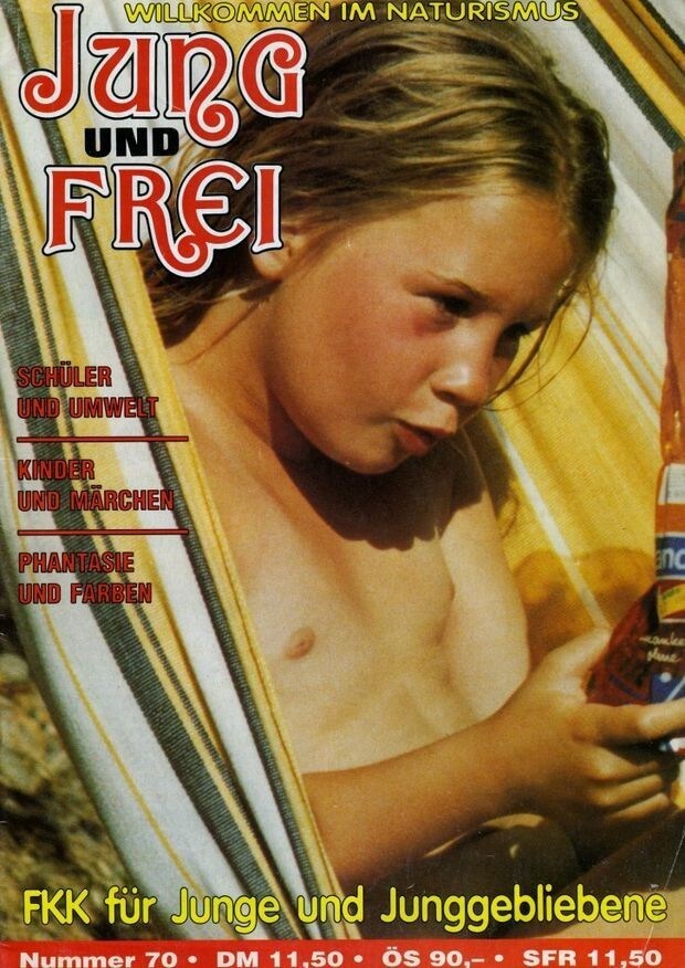 Jung und Frei Nr 70 - A person without clothes is closer to nature
