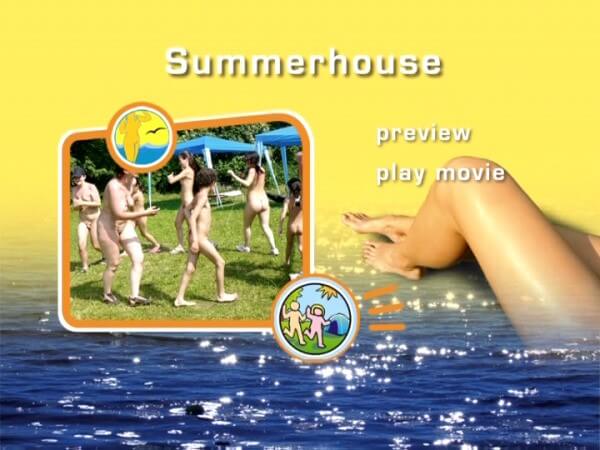 Naturist Freedom: Summer house DVD - Naturists believe in themselves and their potential