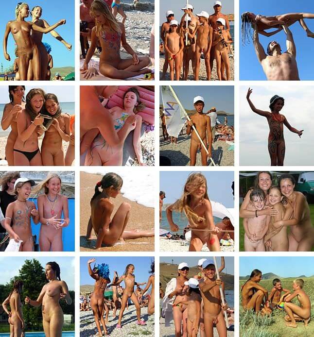 A new collection of beautiful nudist photos - The Cult of Nudity Is Open to All