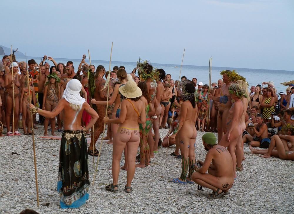 Naturist Party Mega Bash pics - The natural beauty of the body is one of the goals of naturism and nudism
